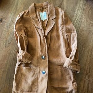 Madewell linen blazer